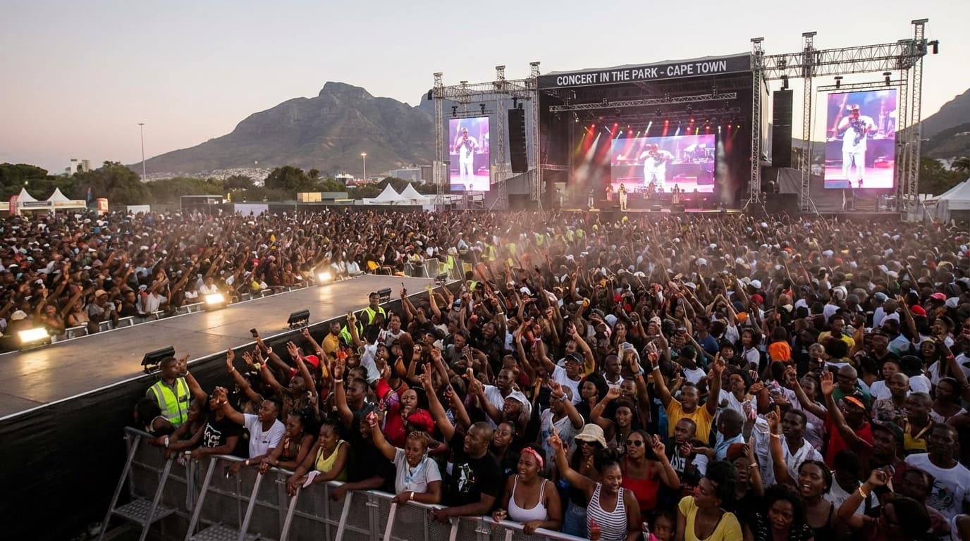 Stream Mzansi Concert Atmosphere